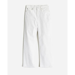 J.Crew Petite Slim Wide Leg Denim White Wash Casual Denim P30 NWT